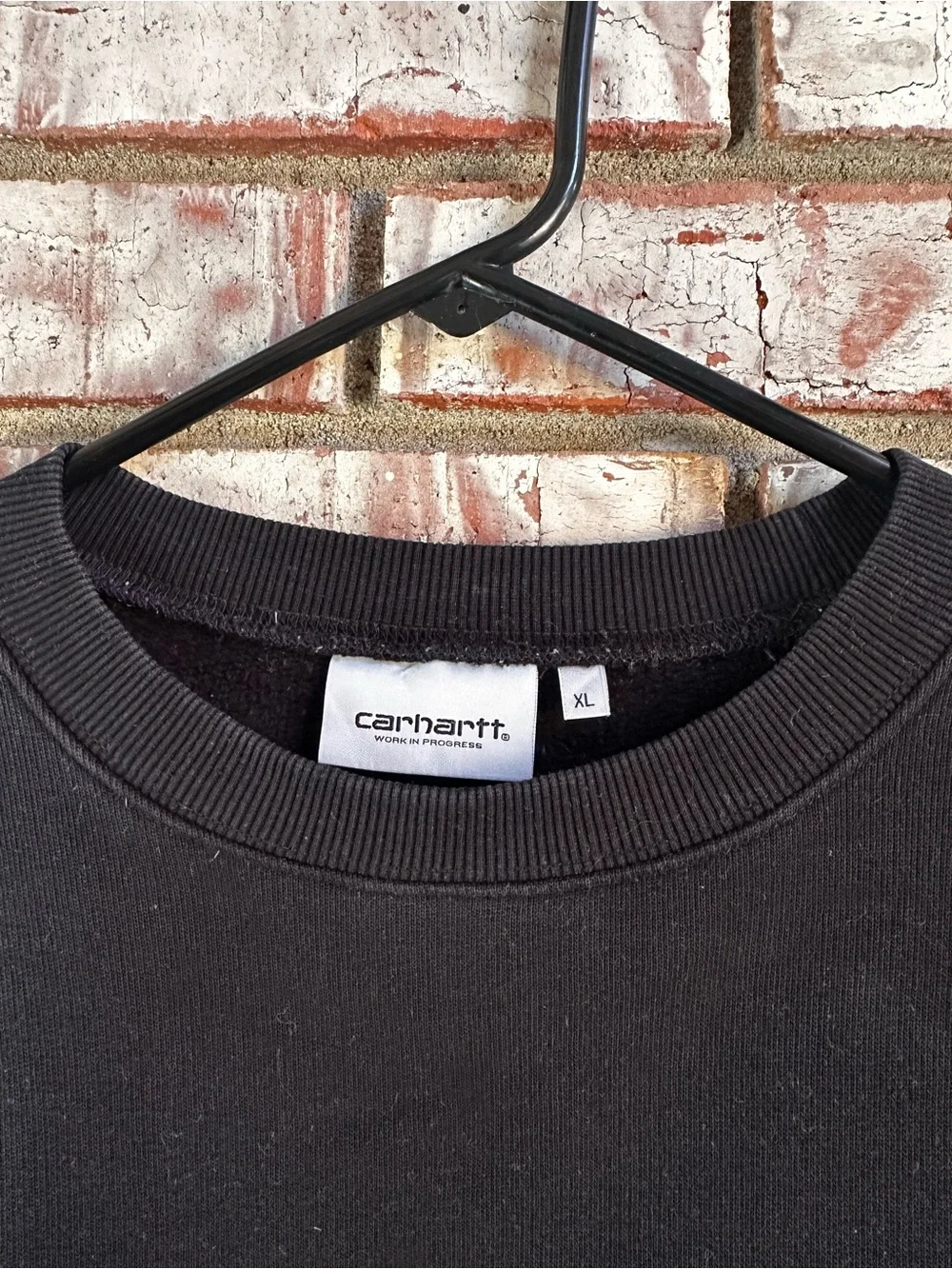 Carhartt WIP Sweatshirt Black Size XL
